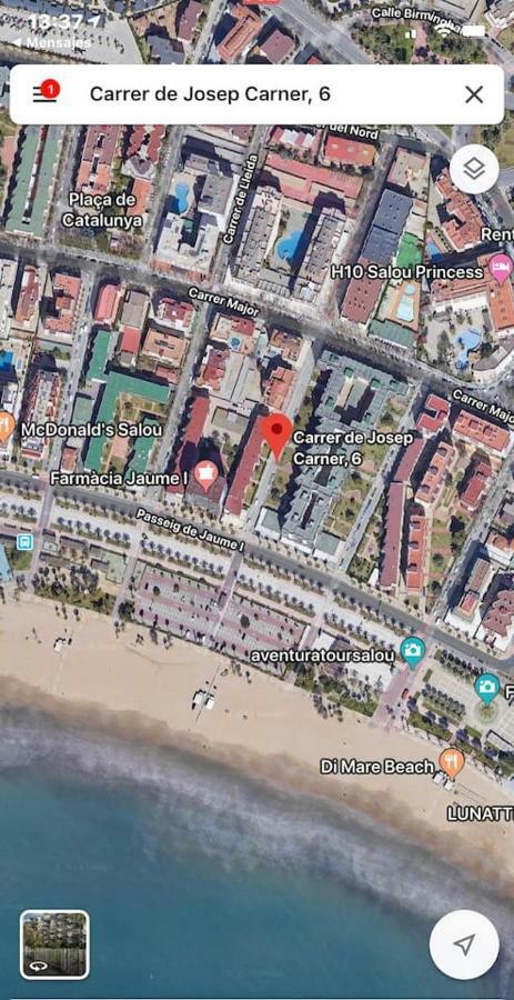 Formentor Beach Primera Linea De Playa Apartment Salou Exterior photo